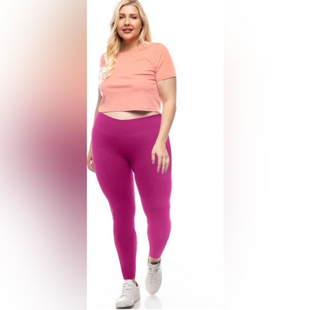 SATINA Leggings for Women - Soft Women’s High Waisted Full Leggings  - 🩷